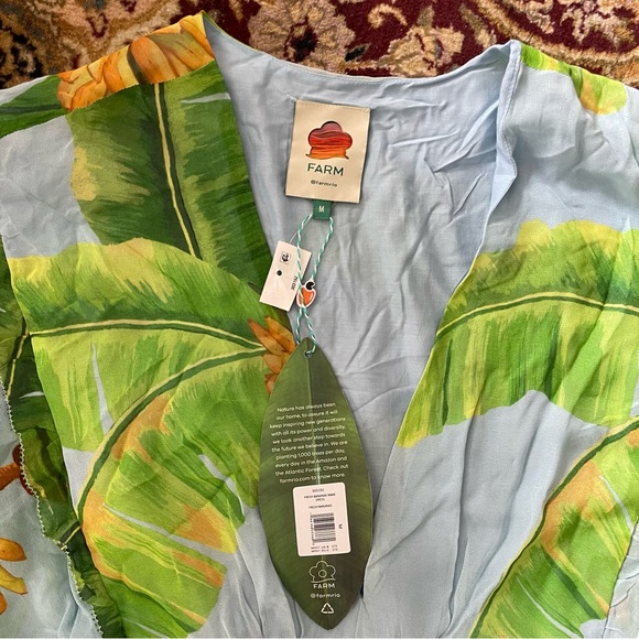 Farm Rio Fresh Bananas Maxi Dress - Picture 8 of 15